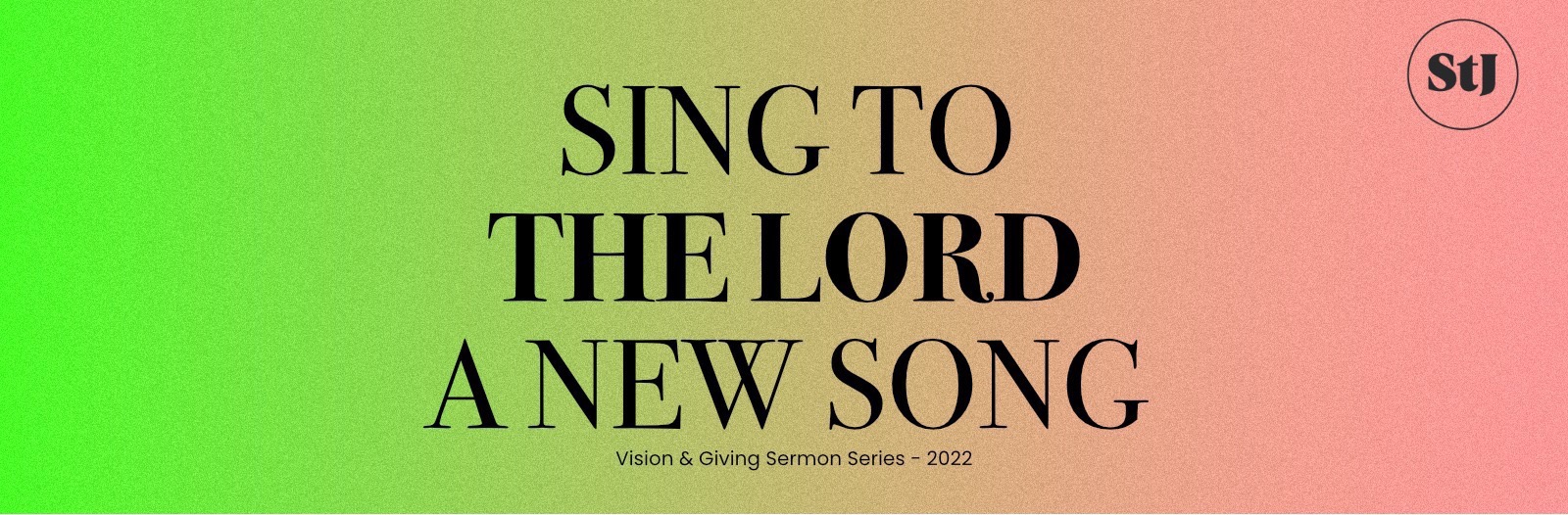 Sing to the Lord a New Song 